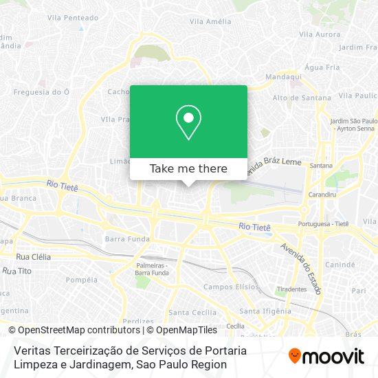 Veritas Terceirização de Serviços de Portaria Limpeza e Jardinagem map