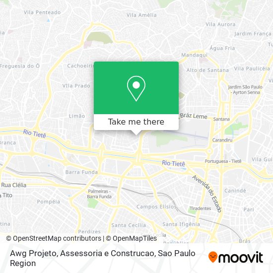 Mapa Awg Projeto, Assessoria e Construcao