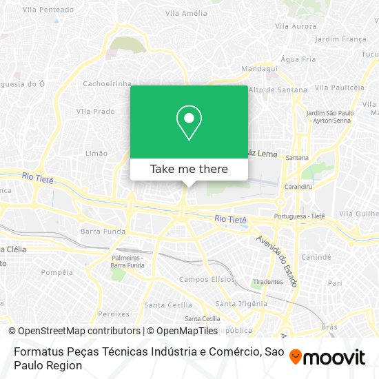 Formatus Peças Técnicas Indústria e Comércio map
