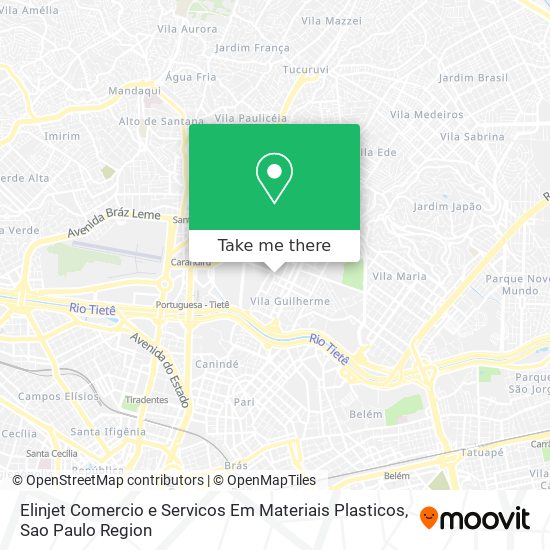 Elinjet Comercio e Servicos Em Materiais Plasticos map