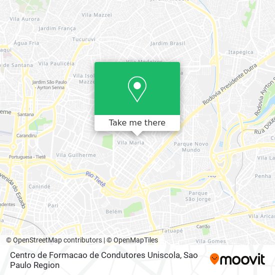 Centro de Formacao de Condutores Uniscola map