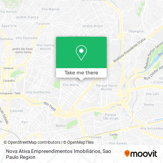 Nova Ativa Empreendimentos Imobiliários map