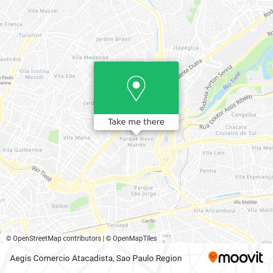 Aegis Comercio Atacadista map