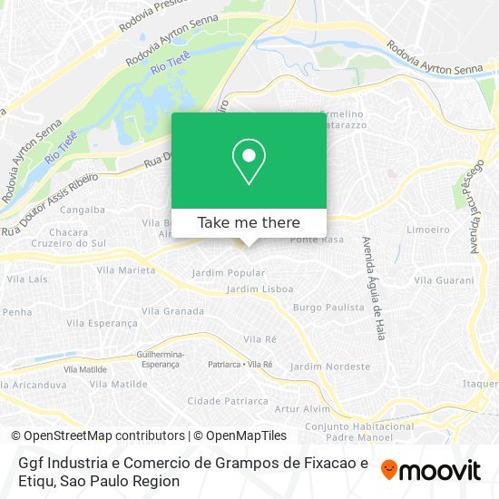 Mapa Ggf Industria e Comercio de Grampos de Fixacao e Etiqu