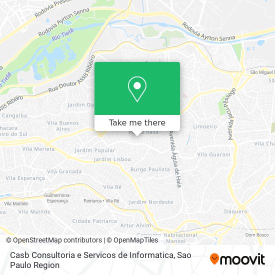 Mapa Casb Consultoria e Servicos de Informatica