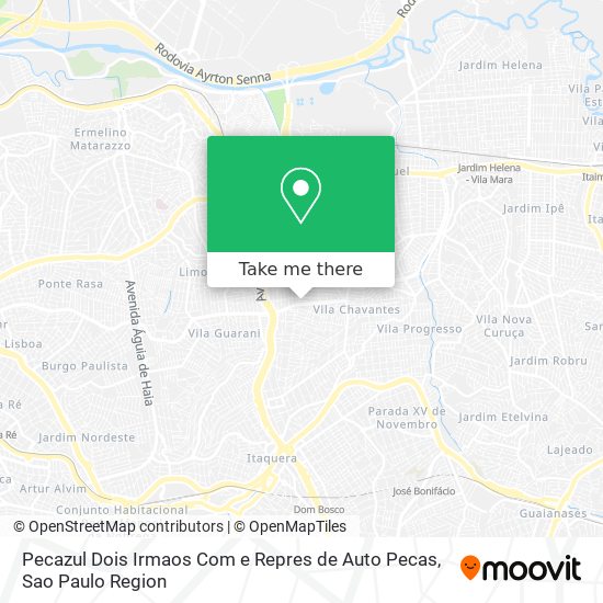 Pecazul Dois Irmaos Com e Repres de Auto Pecas map