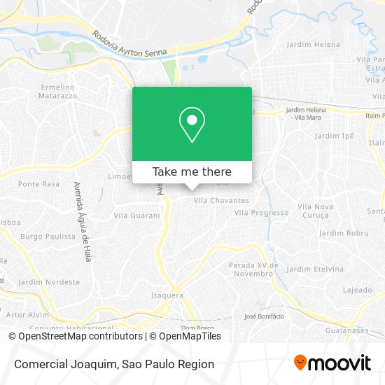 Comercial Joaquim map