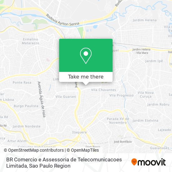 Mapa BR Comercio e Assessoria de Telecomunicacoes Limitada