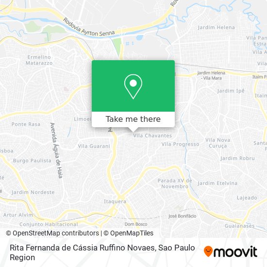 Mapa Rita Fernanda de Cássia Ruffino Novaes