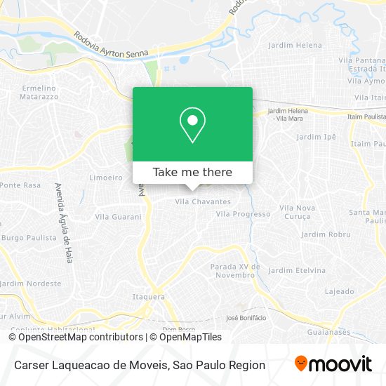 Mapa Carser Laqueacao de Moveis