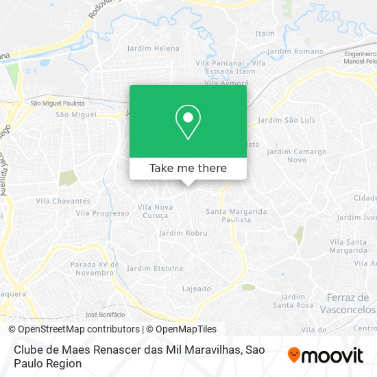 Clube de Maes Renascer das Mil Maravilhas map