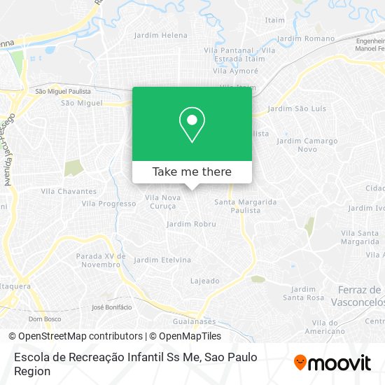 Escola de Recreação Infantil Ss Me map
