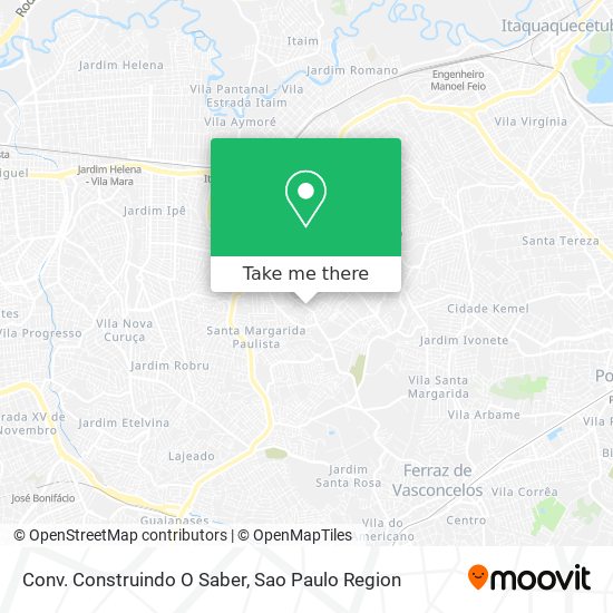 Mapa Conv. Construindo O Saber