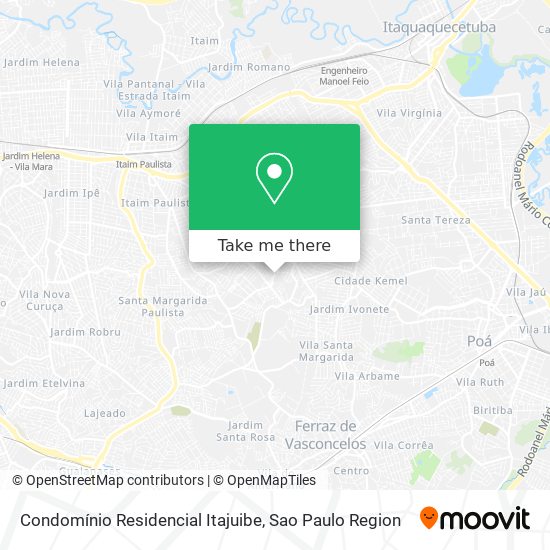 Condomínio Residencial Itajuibe map