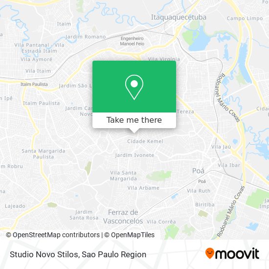 Studio Novo Stilos map