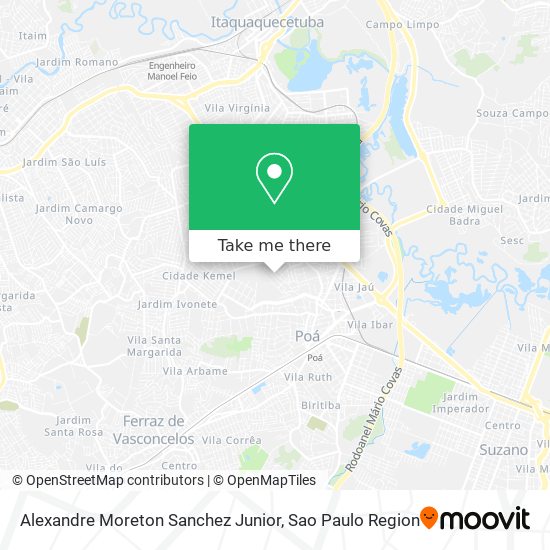 Alexandre Moreton Sanchez Junior map