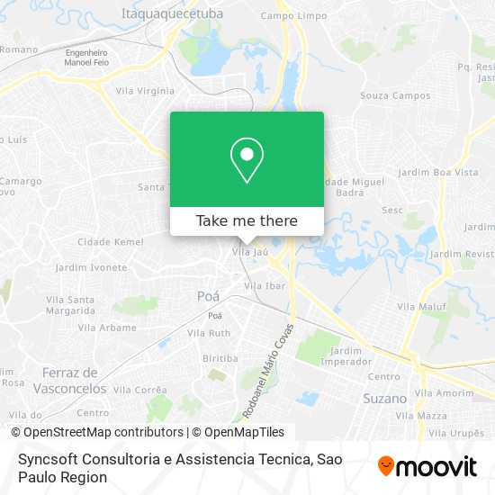 Syncsoft Consultoria e Assistencia Tecnica map