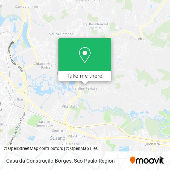 Casa da Construção Borges map