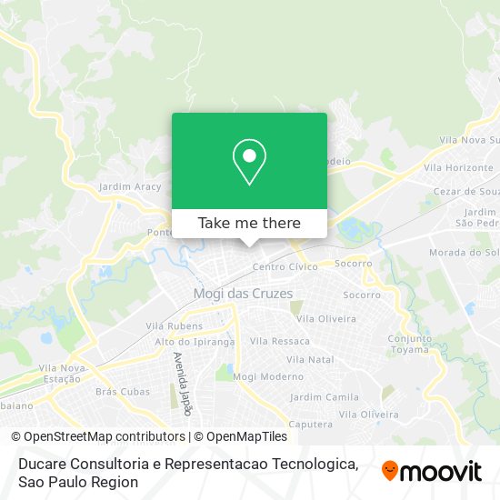 Ducare Consultoria e Representacao Tecnologica map