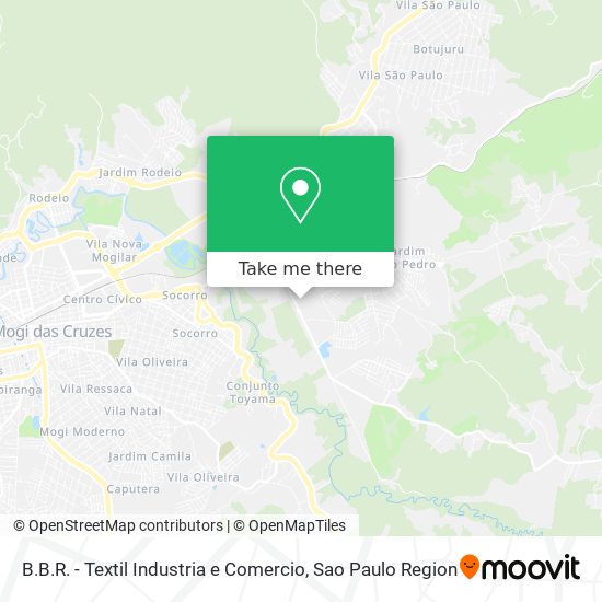 B.B.R. - Textil Industria e Comercio map