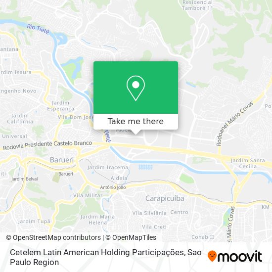 Cetelem Latin American Holding Participações map