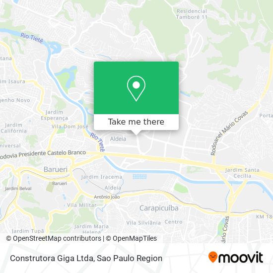Construtora Giga Ltda map