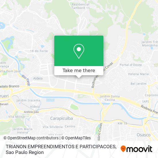 TRIANON EMPREENDIMENTOS E PARTICIPACOES map