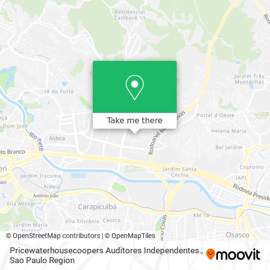 Pricewaterhousecoopers Auditores Independentes. map