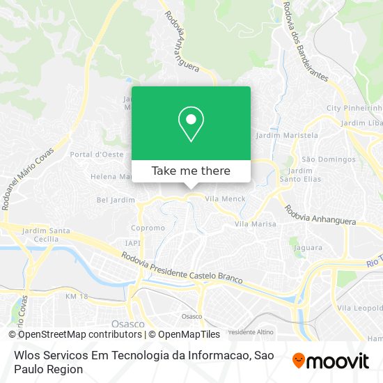 Wlos Servicos Em Tecnologia da Informacao map