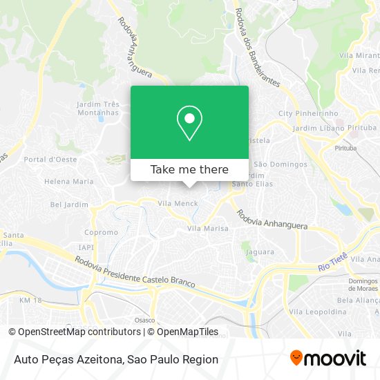 Auto Peças Azeitona map