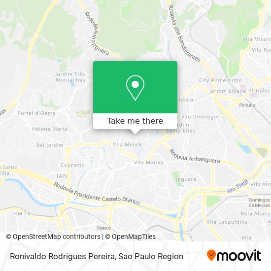 Ronivaldo Rodrigues Pereira map