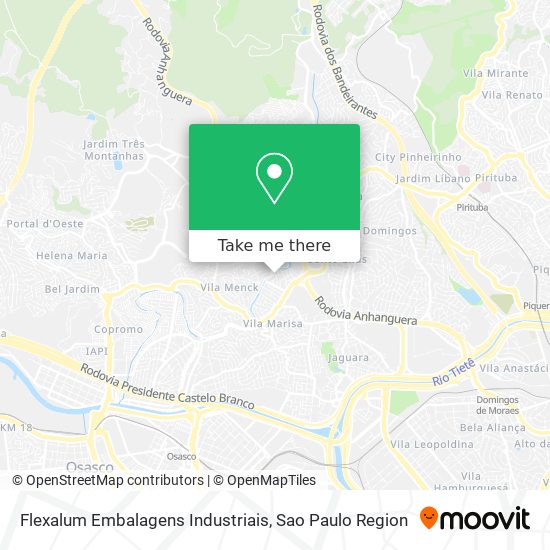 Flexalum Embalagens Industriais map