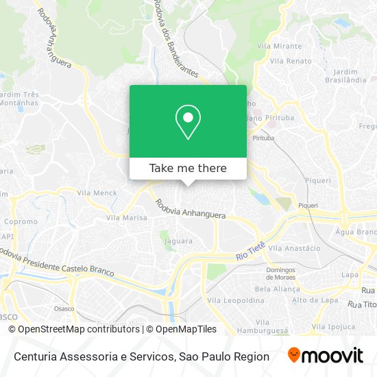 Centuria Assessoria e Servicos map