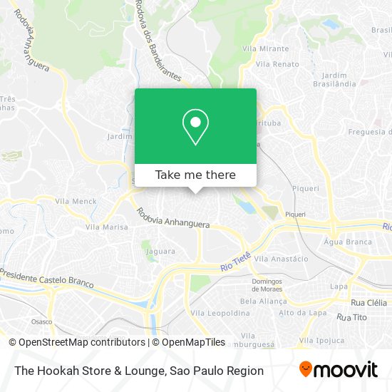 The Hookah Store & Lounge map