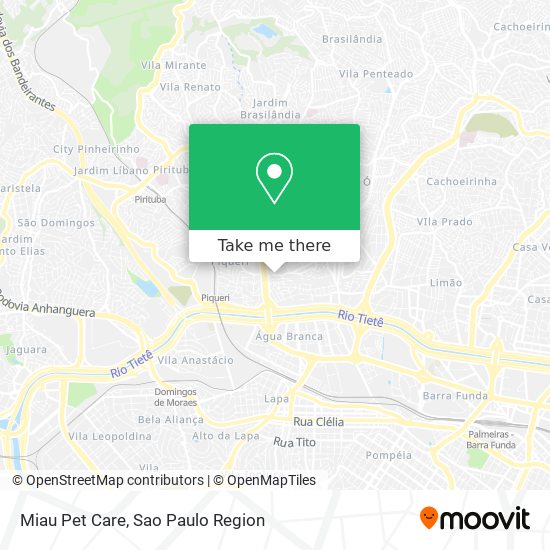 Miau Pet Care map