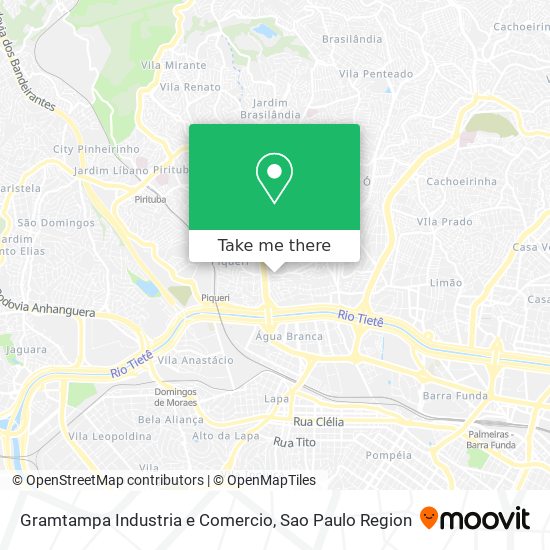 Gramtampa Industria e Comercio map