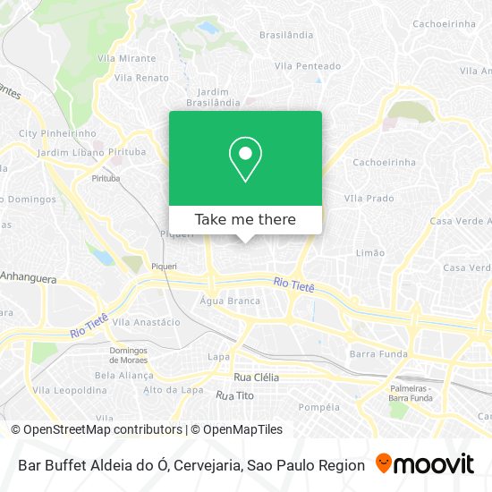 Bar Buffet Aldeia do Ó, Cervejaria map
