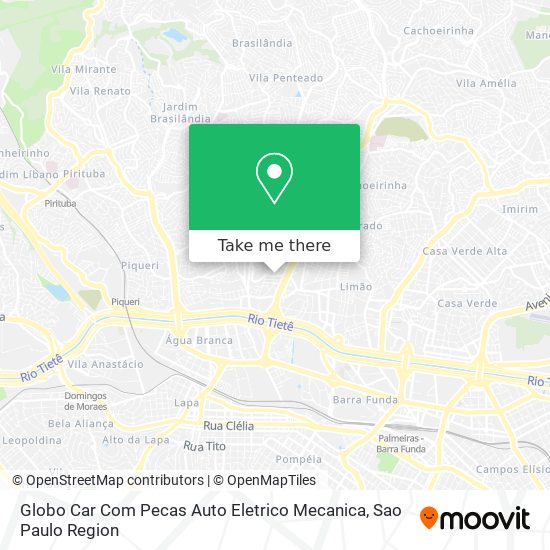 Globo Car Com Pecas Auto Eletrico Mecanica map