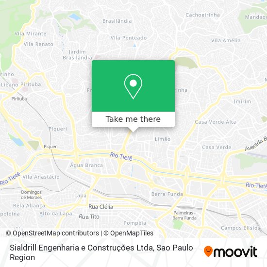 Sialdrill Engenharia e Construções Ltda map