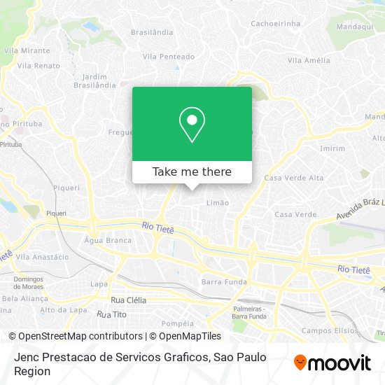 Mapa Jenc Prestacao de Servicos Graficos