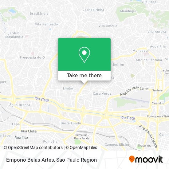 Emporio Belas Artes map