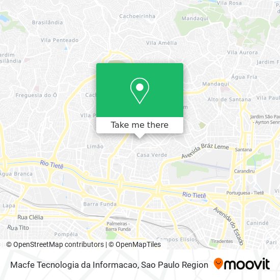 Macfe Tecnologia da Informacao map