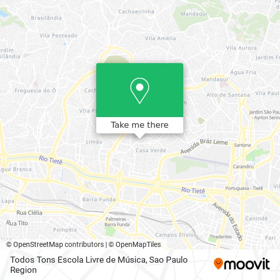 Todos Tons Escola Livre de Música map