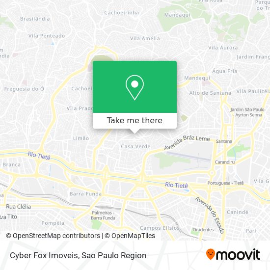 Mapa Cyber Fox Imoveis