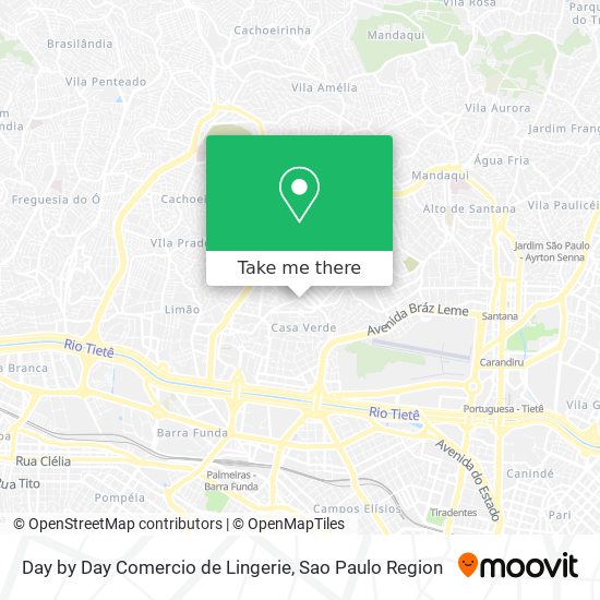Day by Day Comercio de Lingerie map