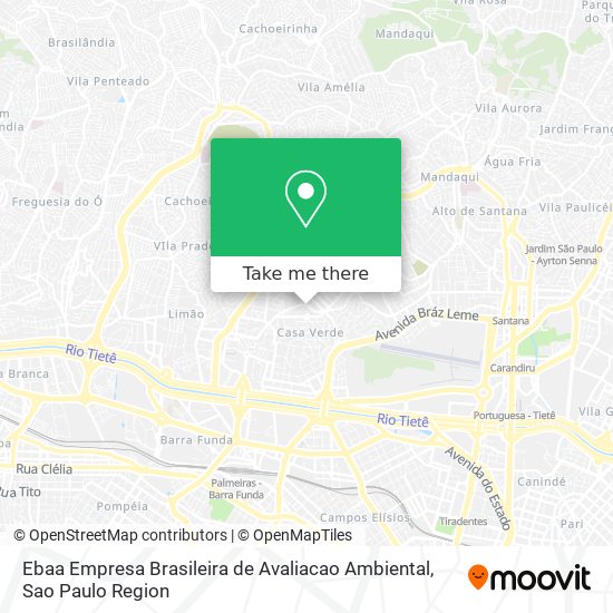 Ebaa Empresa Brasileira de Avaliacao Ambiental map