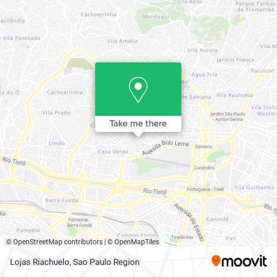 Lojas Riachuelo map