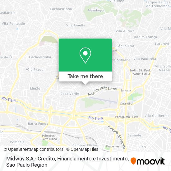 Mapa Midway S.A.- Credito, Financiamento e Investimento