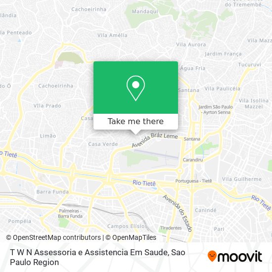 Mapa T W N Assessoria e Assistencia Em Saude