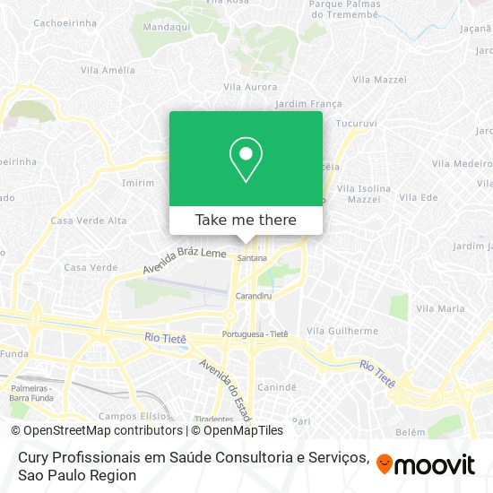 Cury Profissionais em Saúde Consultoria e Serviços map